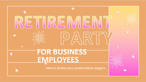 Retirement Party for Business Employees