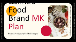 Plan MK de la marque d'aliments en conserve