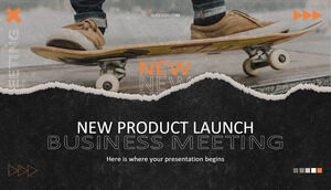New Product Launch Business Meeting