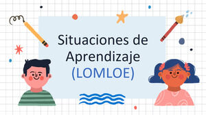 สถานการณ์การเรียนการสอน: LOMLOE (กฎหมายระบบการศึกษาของสเปน)
