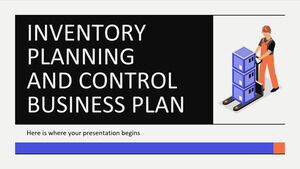 Plano de negócios de planejamento e controle de estoque