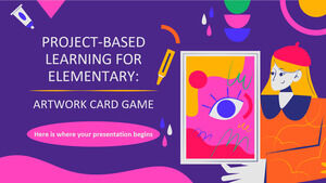 Проектное обучение для начальной школы: карточная игра с изображением