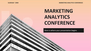 Conferenza sull'analisi di marketing