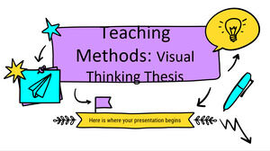 Методы обучения: Тезис о визуальном мышлении