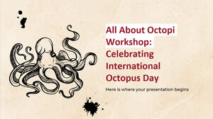 All About Octopi Workshop: Празднование Международного дня осьминога