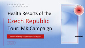 Visite des stations thermales de la République tchèque : campagne MK