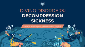 Trastornos del buceo: enfermedad por descompresión
