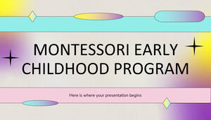 Montessori Erken Çocukluk Programı