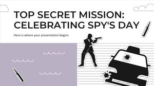 Top Secret Mission: Celebrating Spy's Day