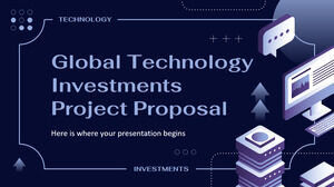 اقتراح مشروع استثمارات التكنولوجيا العالمية