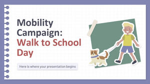 모빌리티 캠페인: 학교까지 걸어가기