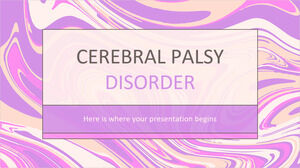Cerebral Palsy Disorder