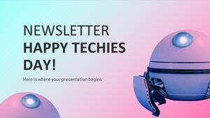 Newsletter Happy Techies Day!