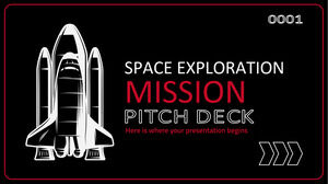 Apresentação da Missão de Exploração Espacial