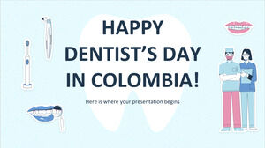 콜롬비아에서 행복한 치과의사의 날을 보내세요!