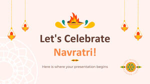 Let's Celebrate Navratri!
