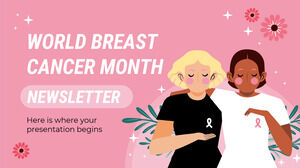 世界乳がん月間ニュースレター