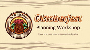 Oktoberfest Planlama Çalıştayı
