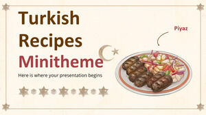 Turkish Recipes Minitheme Multi-purpose