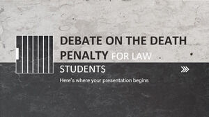 Debate on the Death Penalty for Law Students