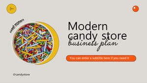 Modern Candy Store Business Plan