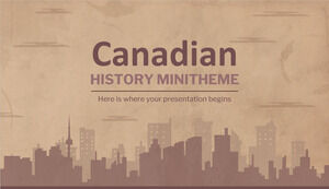 Minitema de historia canadiense