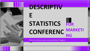 Conferência de Estatística Descritiva para Marketing