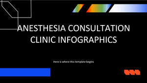 Infografía de la clínica de consulta de anestesia