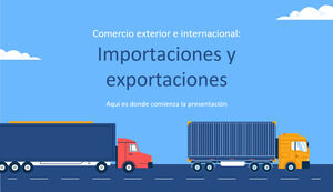 Commerce extérieur et international : importations et exportations