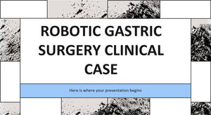 Robotic Gastric Surgery Clinical Case