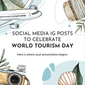 IG وسائل التواصل الاجتماعي تنشر للاحتفال بيوم السياحة العالمي