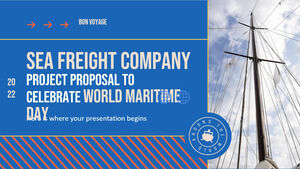慶祝世界海事日海運公司項目提案