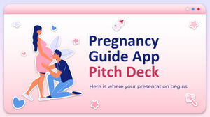 Guida alla gravidanza App Pitch Deck