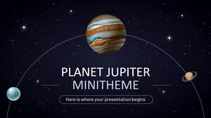 Tema Mini Planet Jupiter