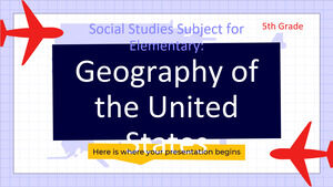 วิชาสังคมศึกษาชั้นประถมศึกษาปีที่ 5: ภูมิศาสตร์ของประเทศสหรัฐอเมริกา