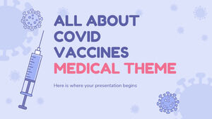 All About Covid Vaccines Medical Theme