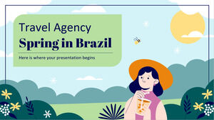 Agence de voyage : Printemps au Brésil