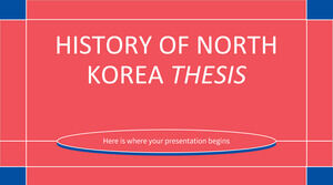 História da Coreia do Norte Tese