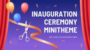Cerimonia di inaugurazione Minitema