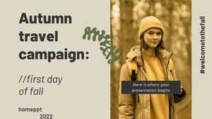 حملة الخريف للسفر: أول أيام الخريف