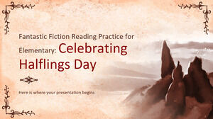 Fantastic Fiction Reading Practice for Elementary: Celebrating Halflings Day