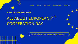 대학생을 위한 유럽 협력의 날에 관한 모든 것