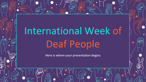 Internationale Woche der Gehörlosen