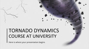 Curso de Dinâmica de Tornado na Universidade
