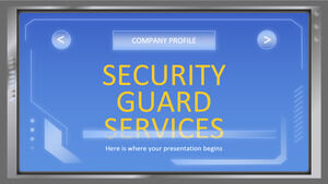 Perfil de la empresa de servicios de guardia de seguridad