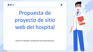 Propozycja projektu strony internetowej szpitala