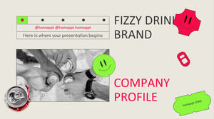탄산 음료 브랜드 회사 프로필