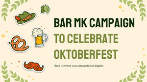 Campanha do Bar MK para celebrar a Oktoberfest