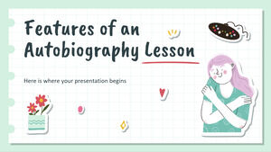 Features of an Autobiography Lesson
