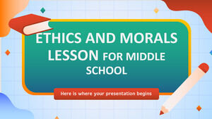 Leçon d'éthique et de morale pour le collège